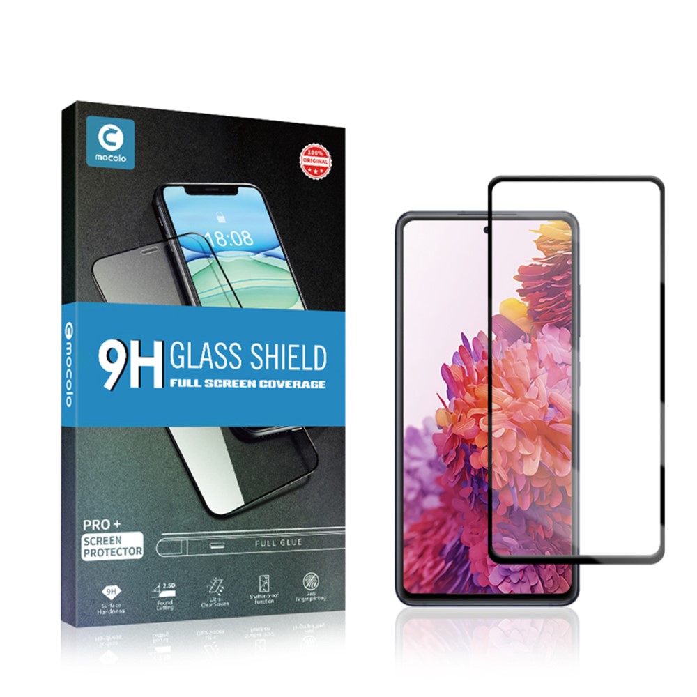 OEM - MOCOLO Härdat Glas Galaxy S20 FE - Svart