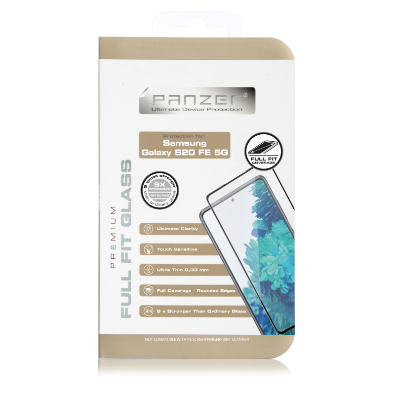 Panzer
Panzer - Curved Glass Samsung Galaxy S20 FE - Svart