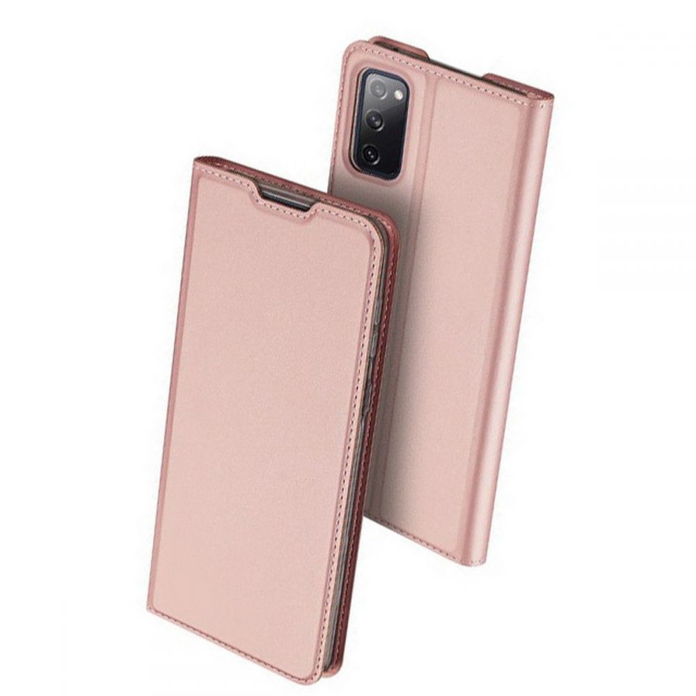 DuxDucis
DuxDucis Skin Pro Plånboksfodral Galaxy S20 FE - Rose Gold
