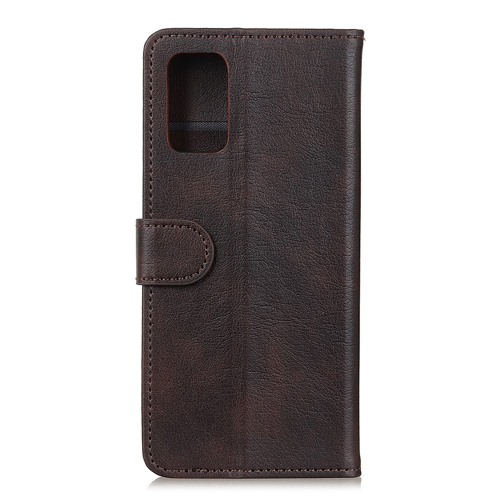 OEM
Litchi Läder Plånboksfodral Galaxy S20 FE - Brun