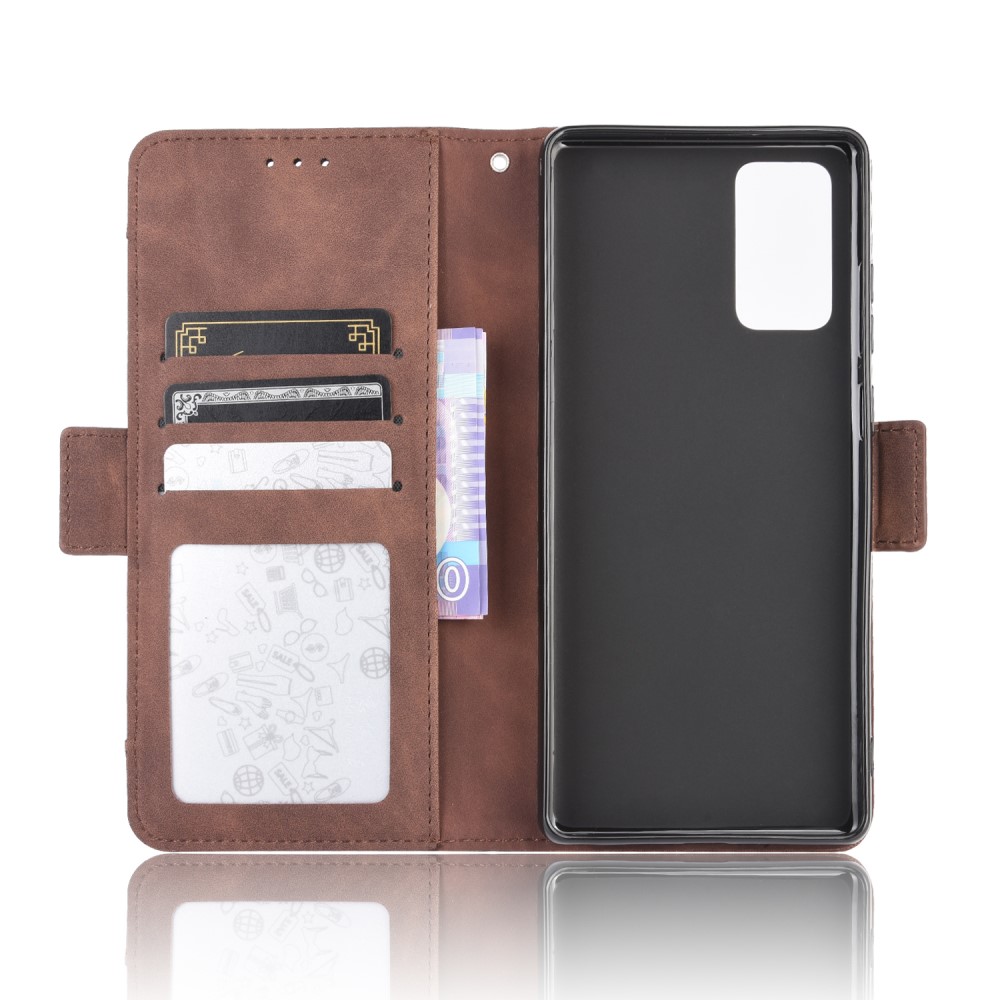 OEM
Protector Läder Plånboksfodral Galaxy S20 FE - Brun