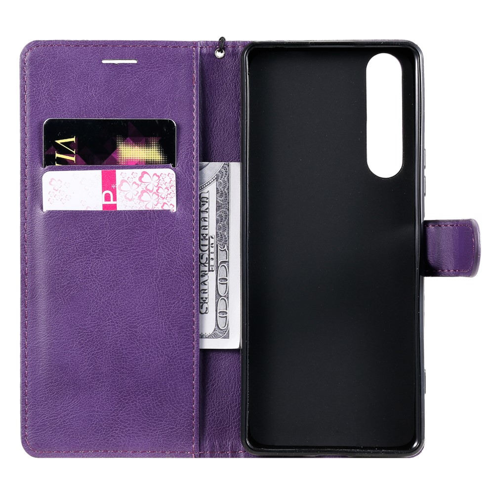 OEM
Läder Plånboksfodral Sony Xperia 1 II - Lila