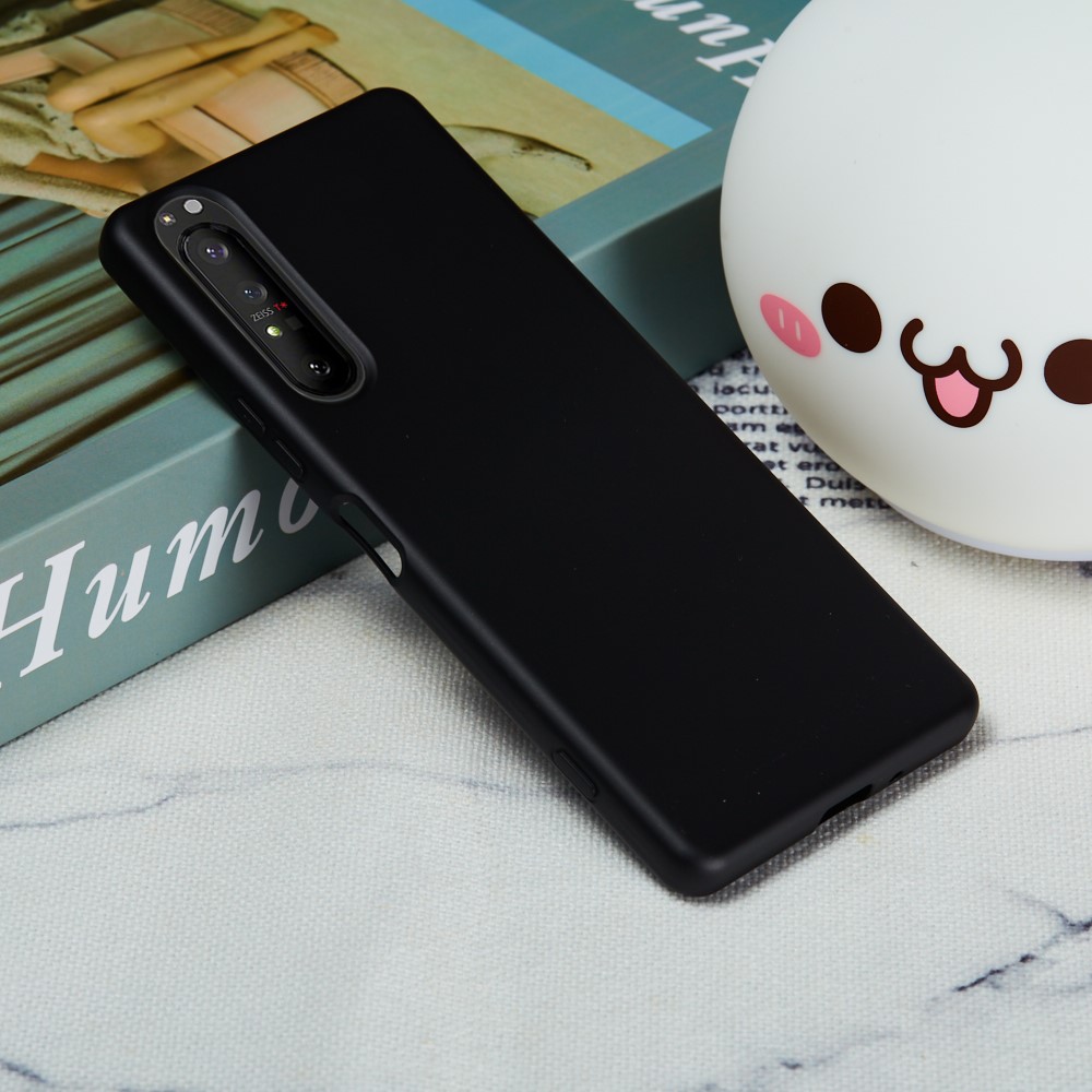 OEM
Liquid Silicone Mobilskal Sony Xperia 1 II - Svart