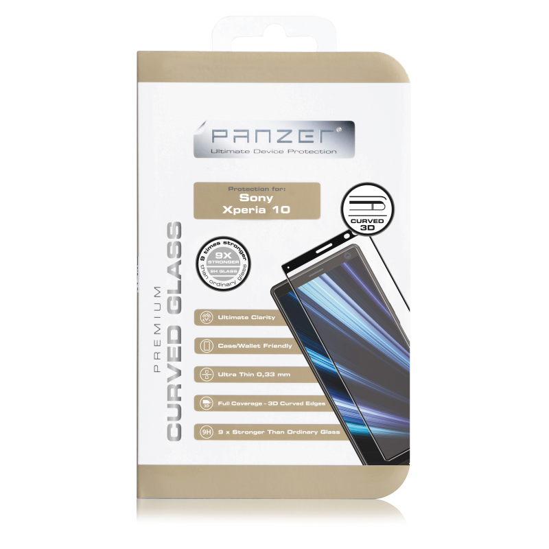 Panzer
Panzer - Curved Glass Sony Xperia 10 - Svart