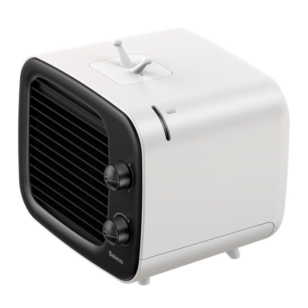 BASEUS - BASEUS - Time Desktop Air Cooler - Svart / Vit