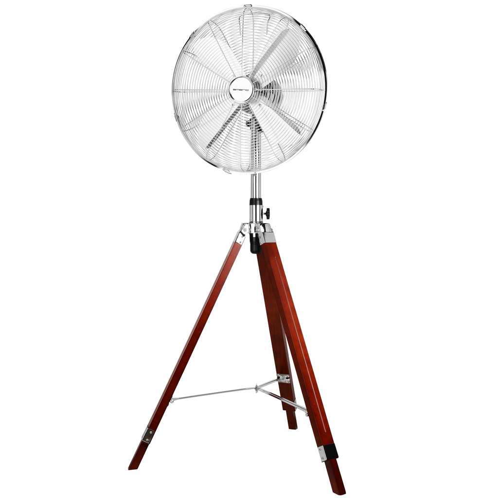 Emerio - Emerio - Golvfläkt 40cm på Stativ i Trä
