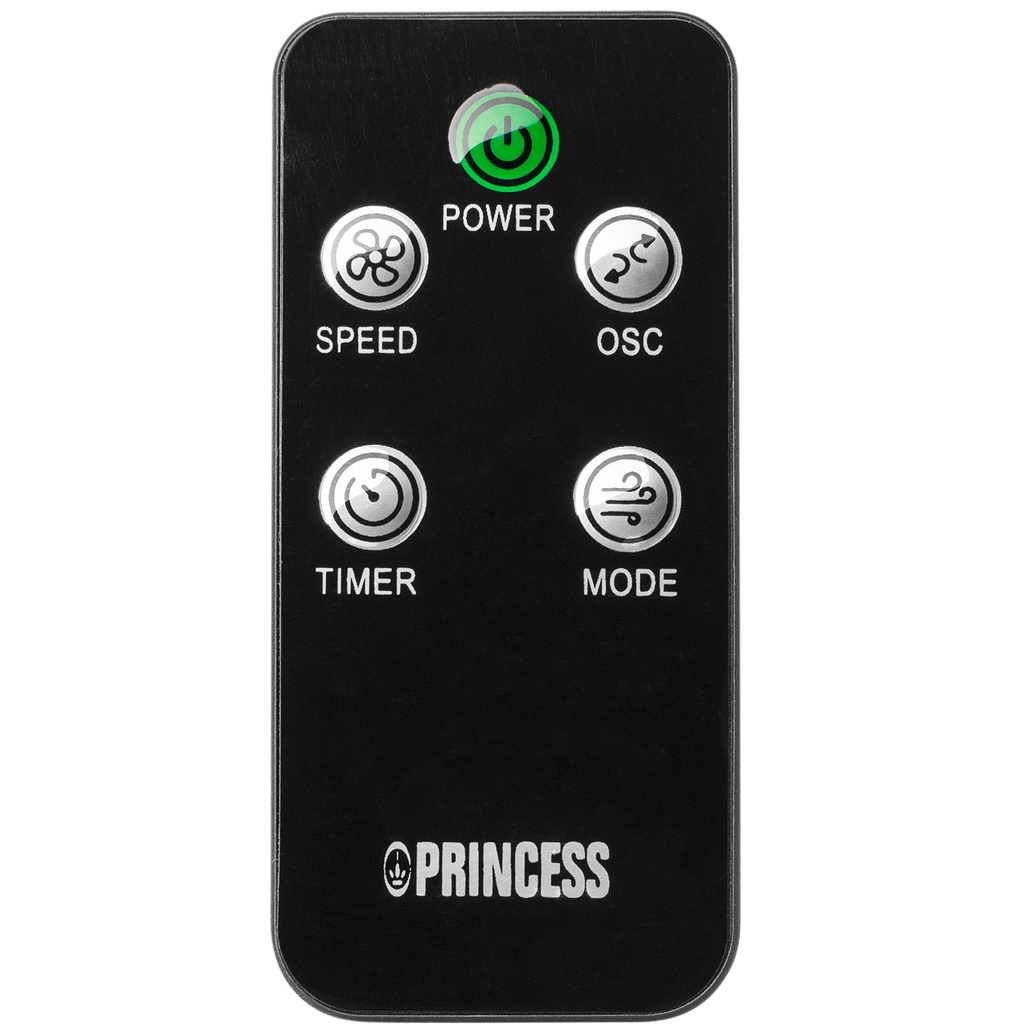 Princess - Princess - Fjärrkontroll Timer Kompakt Tornfläkt 80cm