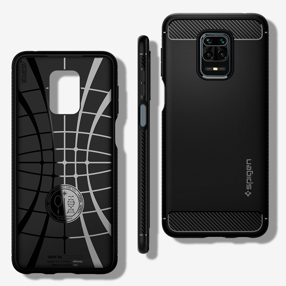 Spigen
Spigen - Rugged Armour Xiaomi Redmi Note 9/9 Pro - Matt Svart