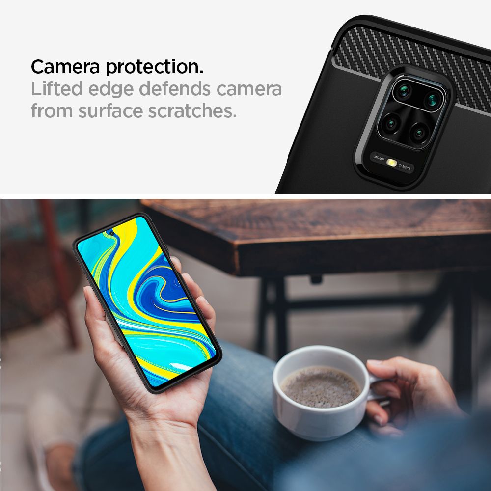 Spigen
Spigen - Rugged Armour Xiaomi Redmi Note 9/9 Pro - Matt Svart