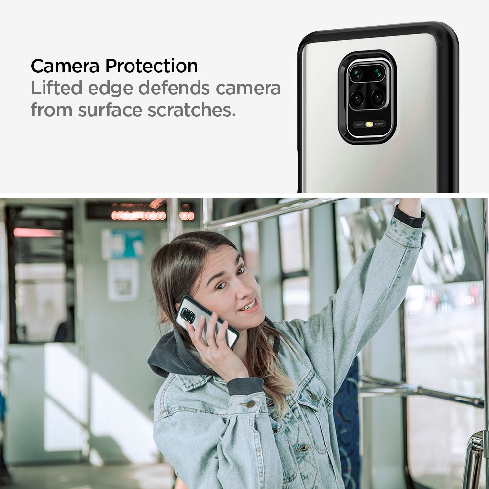 Spigen
Spigen - Ultra Hybrid Xiaomi Redmi Note 9/9 Pro - Matt Svart