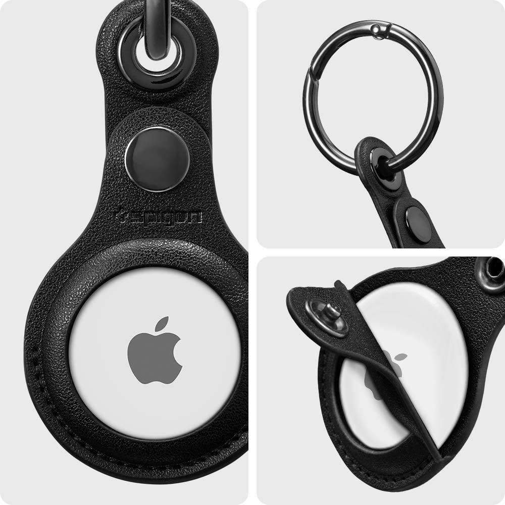 Spigen - Spigen - Valentinus Airtag Skal - Svart