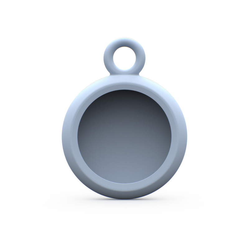 UAG - UAG - Apple AirTags U Dot Keychain - Soft Blå