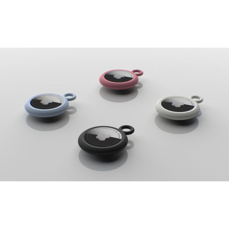 UAG - UAG - Apple AirTags U Dot Keychain - Soft Blå