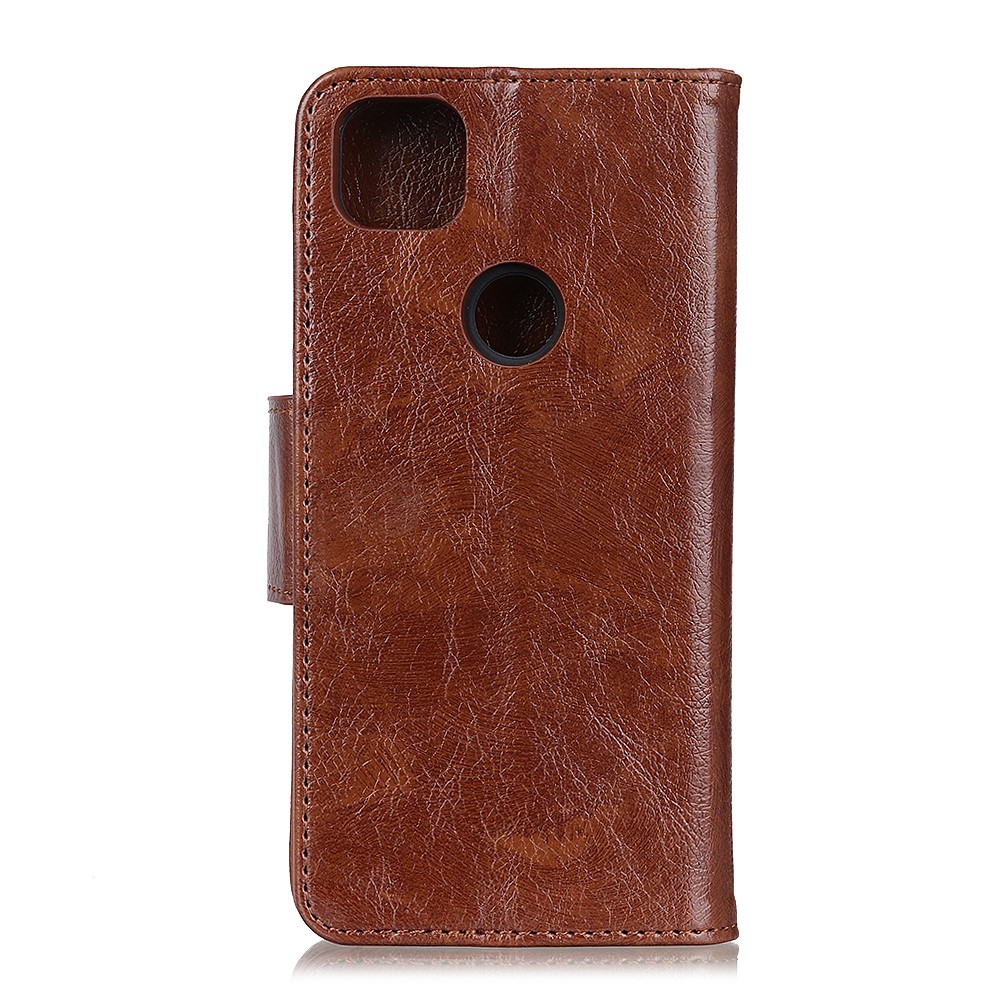 OEM
Äkta Läder plånboksfodral till Google Pixel 4A - Brun