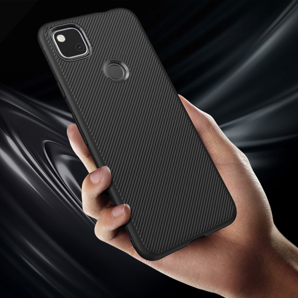 OEM
Jazz Twill Texture Skal Till Google Pixel 4A - Svart