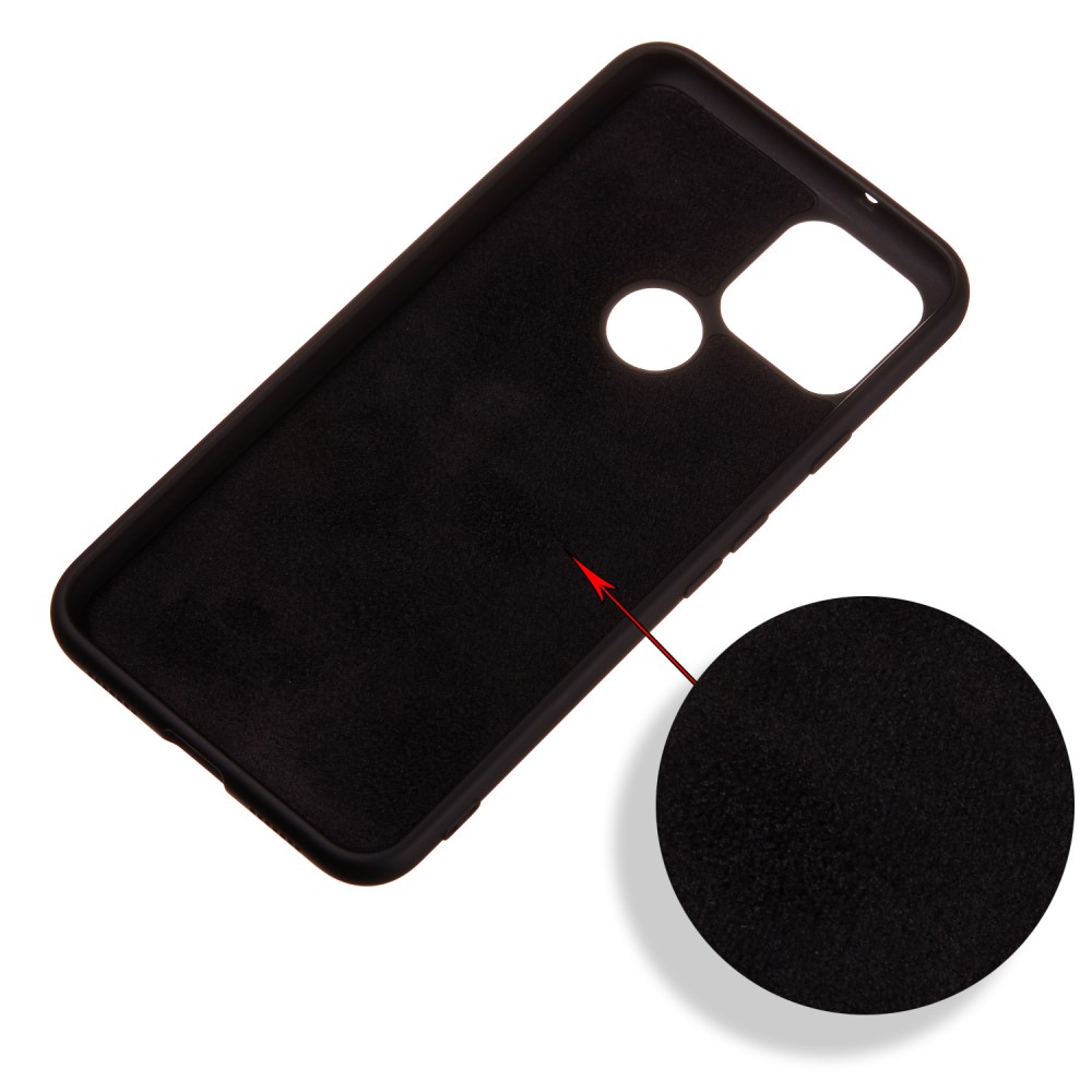 OEM
Liquid Silicone Mobilskal Google Pixel 5 - Svart