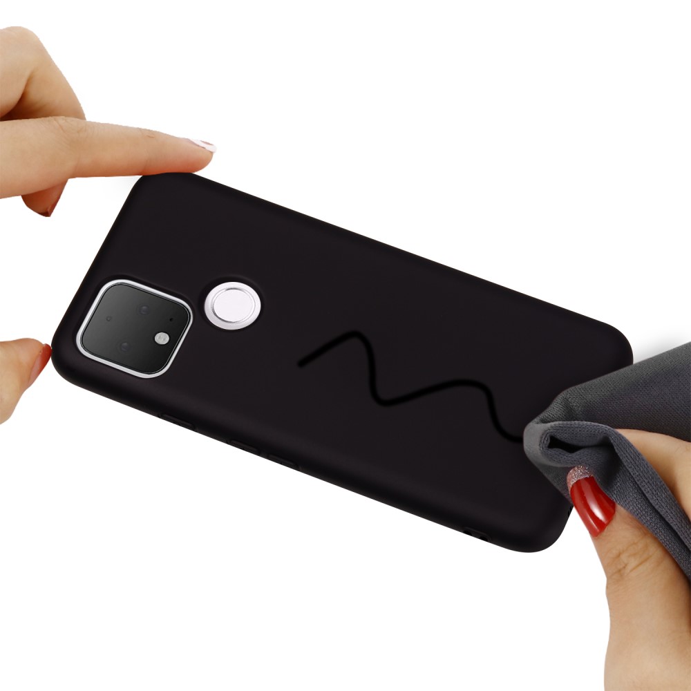 OEM
Liquid Silicone Mobilskal Google Pixel 5 - Svart