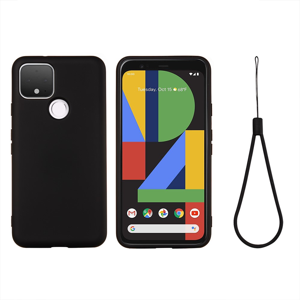 OEM
Liquid Silicone Mobilskal Google Pixel 5 - Svart