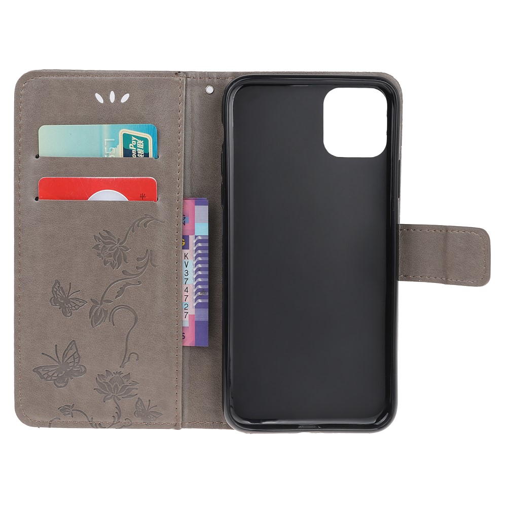 A-One Brand
Butterfly Plånboksfodral till iPhone 11 Pro Max - Grå