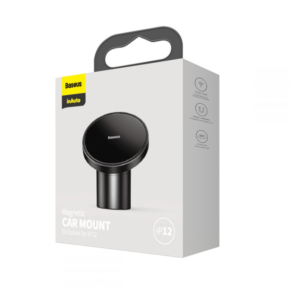 BASEUS
BASEUS - Magnetic Magsafe Car Mount - Svart