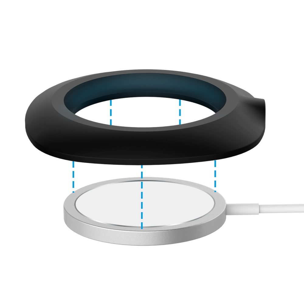A-One Brand
Desk Silikon Skal till Apple Magsafe Charger - Svart