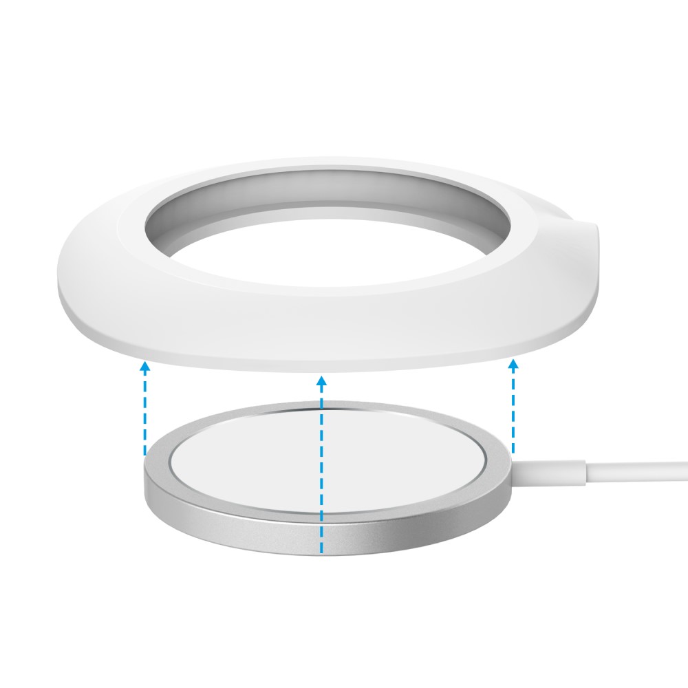 A-One Brand
Desk Silikon Skal till Apple Magsafe Charger - Vit