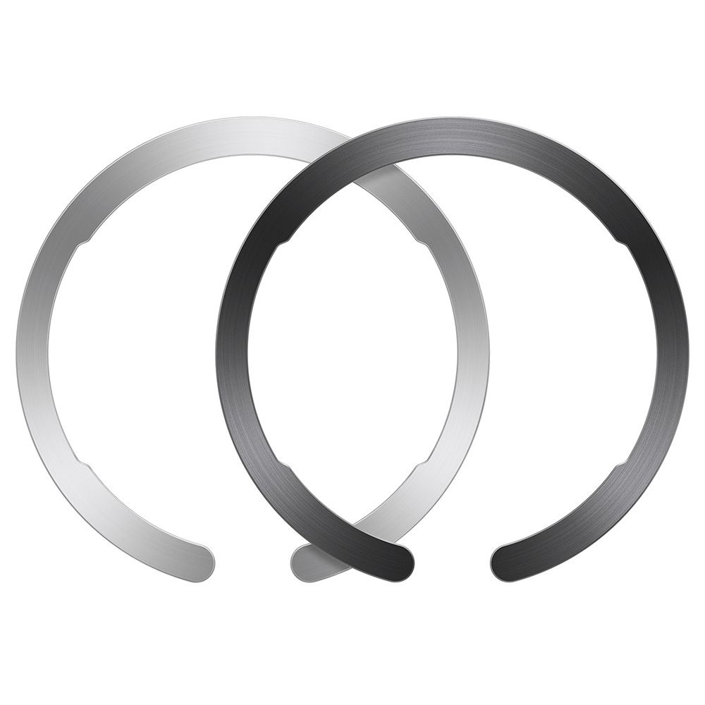 ESR - ESR - Halolock Magsafe Universal Magnetic Ring - Svart & Silver
