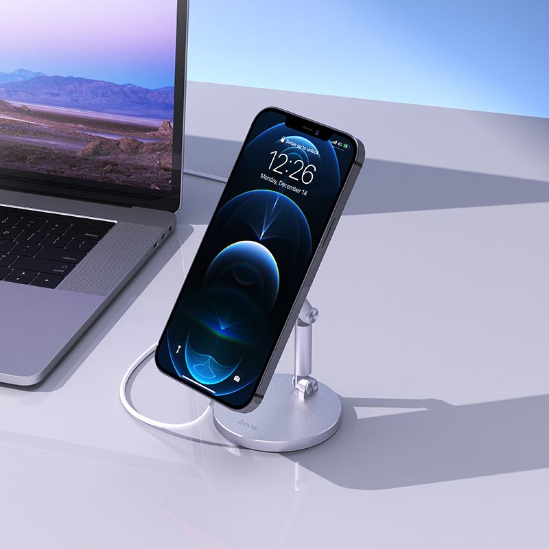Hoco
HOCO - PH39 Stand Apple Magsafe - Silver