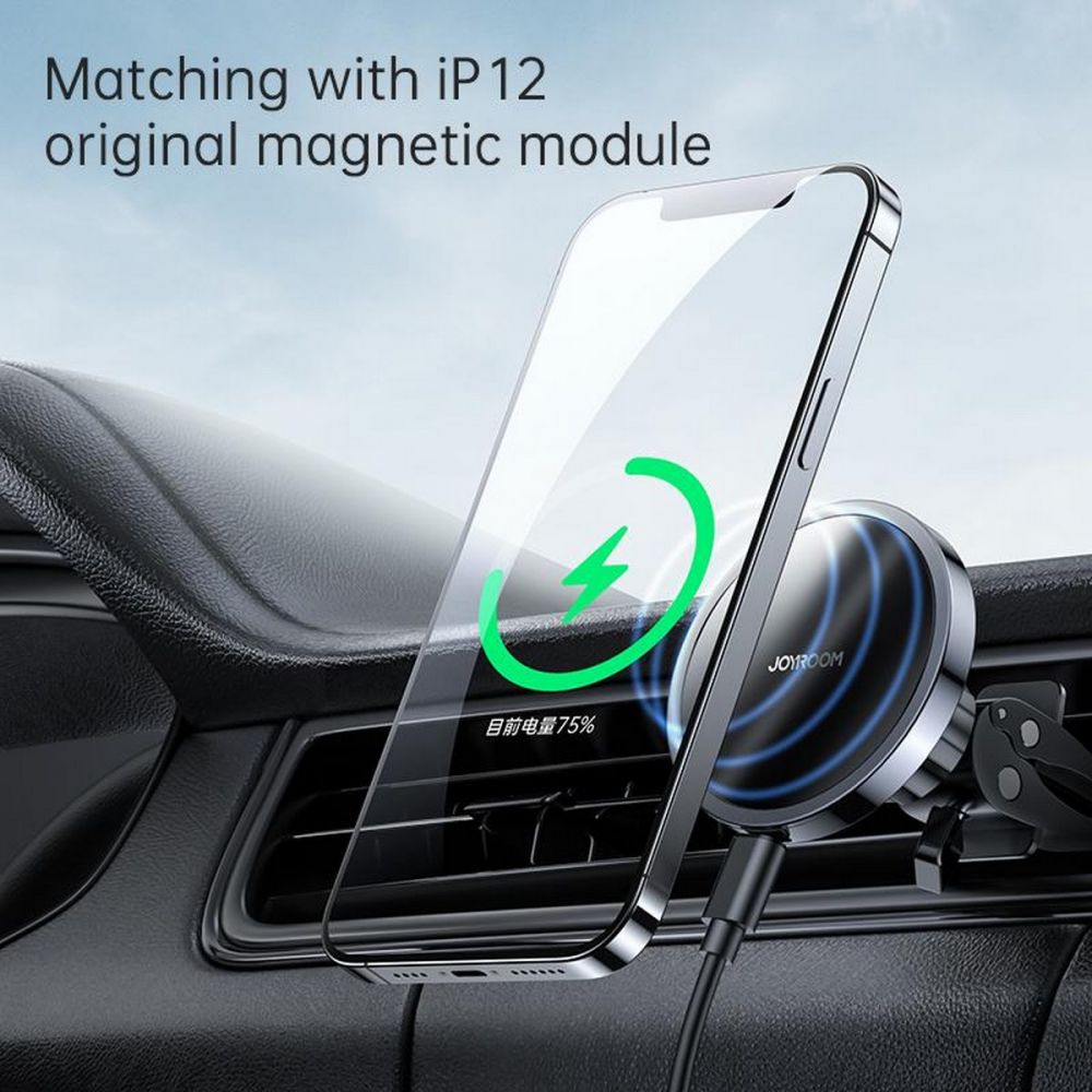 Joyroom
Joyroom - Magnetic Magsafe Vent Car Mount JR-ZS240 - Svart