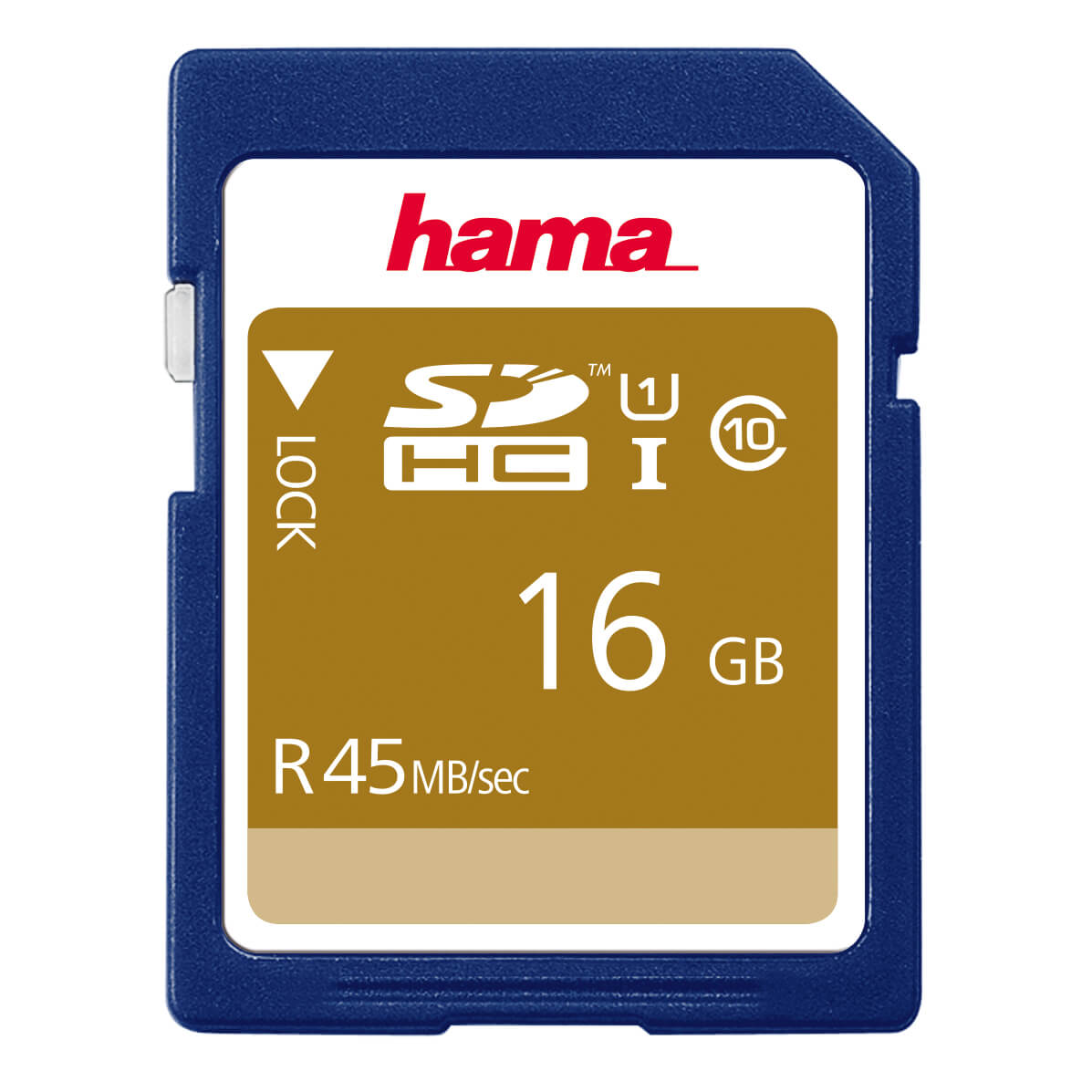 Hama
HAMA Minneskort SDHC 16GB 45MB/s Class 10