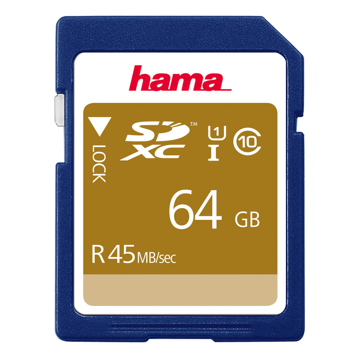 Hama
HAMA Minneskort SDXC 64GB 45MB/s Class 10