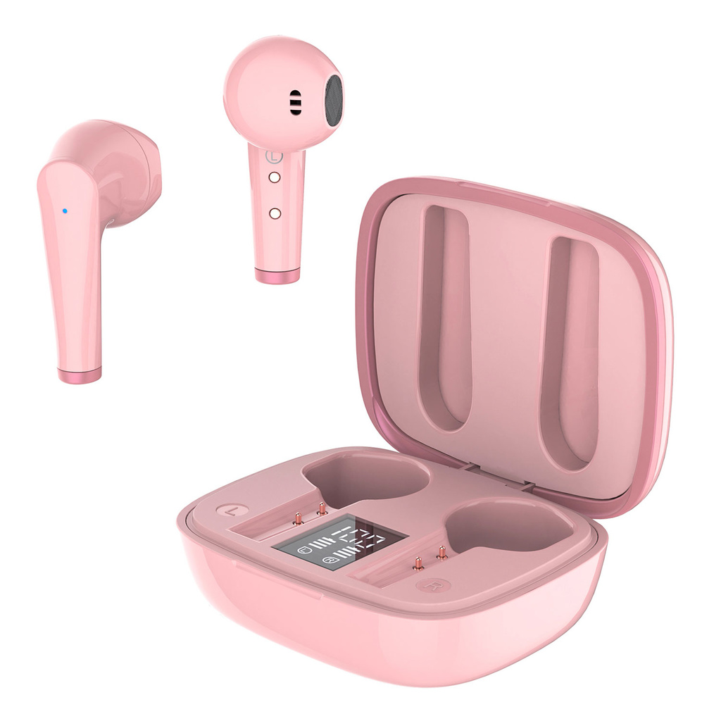 Celly - CELLY Fuz1 True Wireless Headset Drop - Rosa