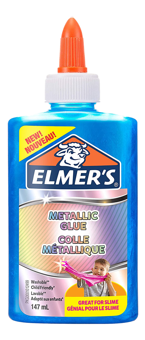 Elmer's Elmer's Metallic Glue, PVA, 147 ml, blå 