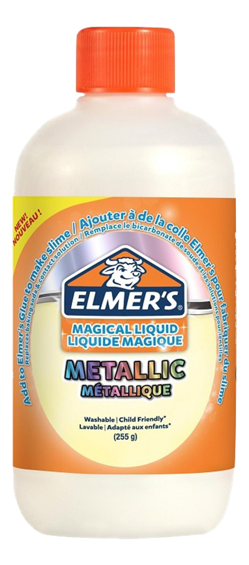 Elmer's Elmer's Metallic magical liquid slime activator, 259 ml 