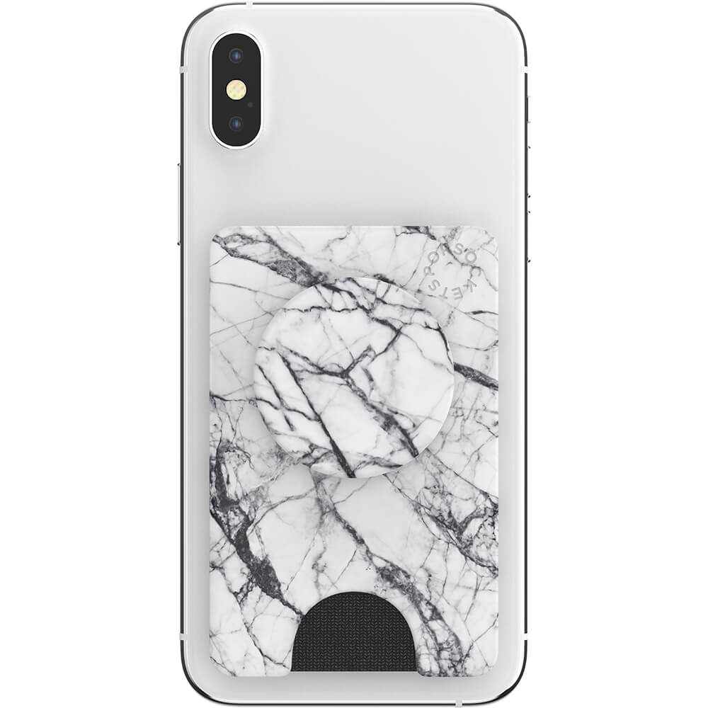 PopSockets
POPSOCKETS Wallet Dove White Marble Avtagbar Mobil Plånbok PopWallet+