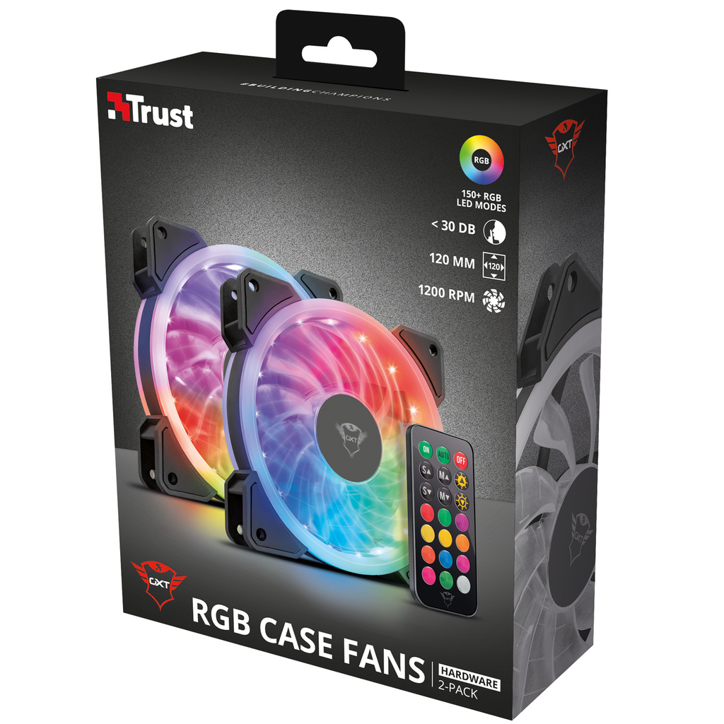 Trust
TRUST GXT 770 RGB PC Fan 2-pack