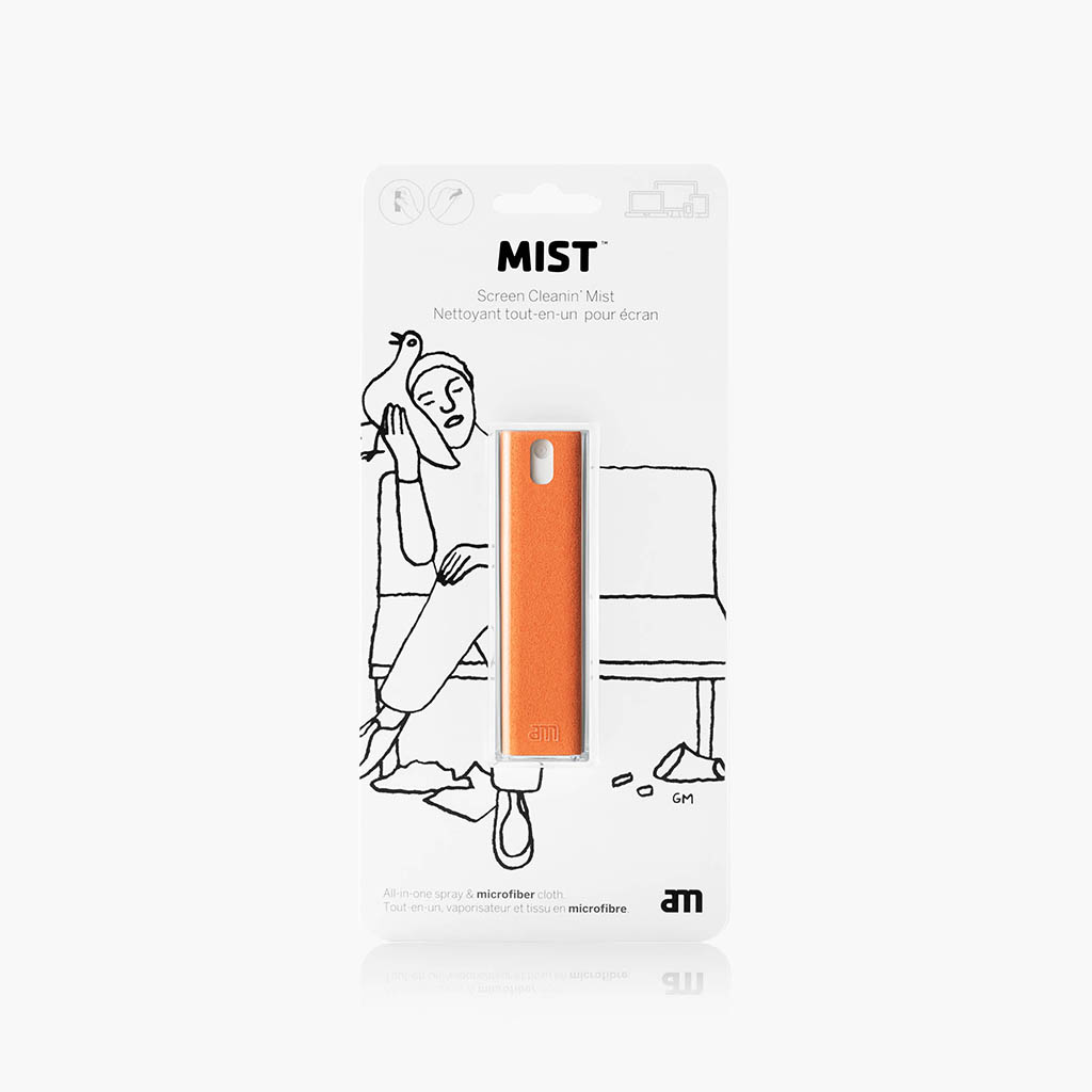 AM - AM Mist All-in-one Screen Cleaner - Grå
