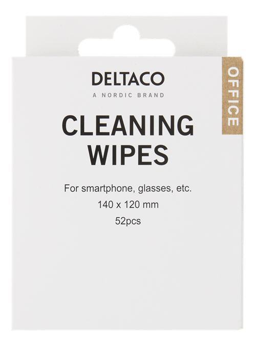 Deltaco
DELTACO Office Rengöringsdukar 52 st