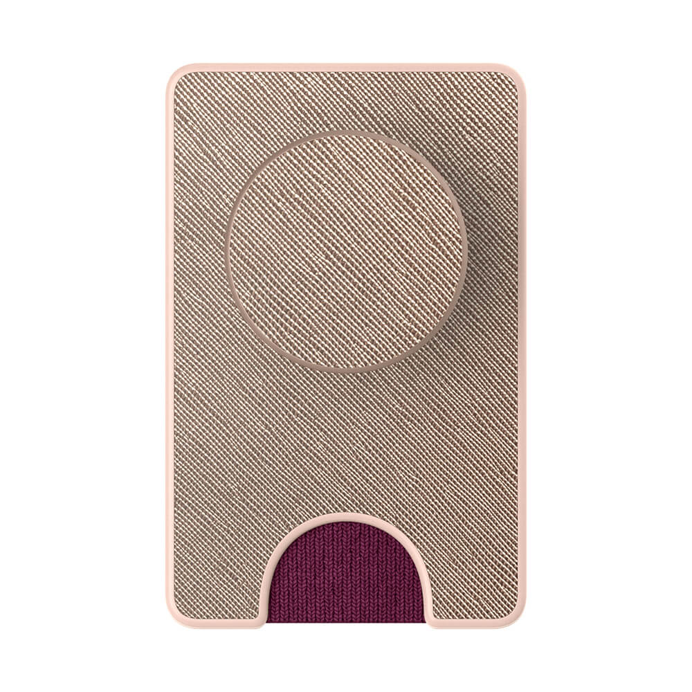 PopSockets
POPSOCKETS Wallet Avtagbar Mobil Plånbok PopWallet - Saffiano Rose Gold