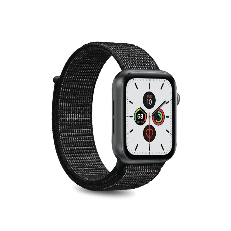 Puro - Puro - Apple Watch Band 38-40mm S/M & M/L - Svart