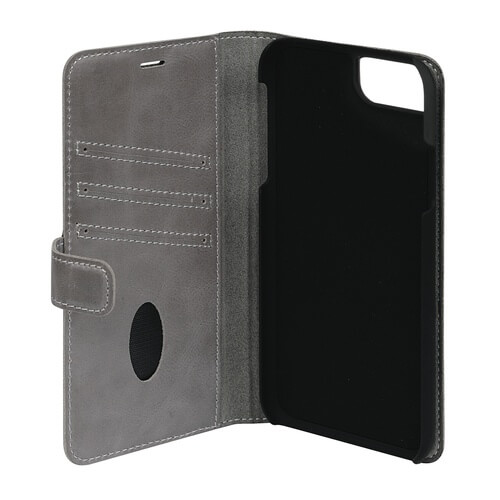 Essentials
Essentials iPhone 6/7/8/SE (2020), Läder wallet avtagbar, grå