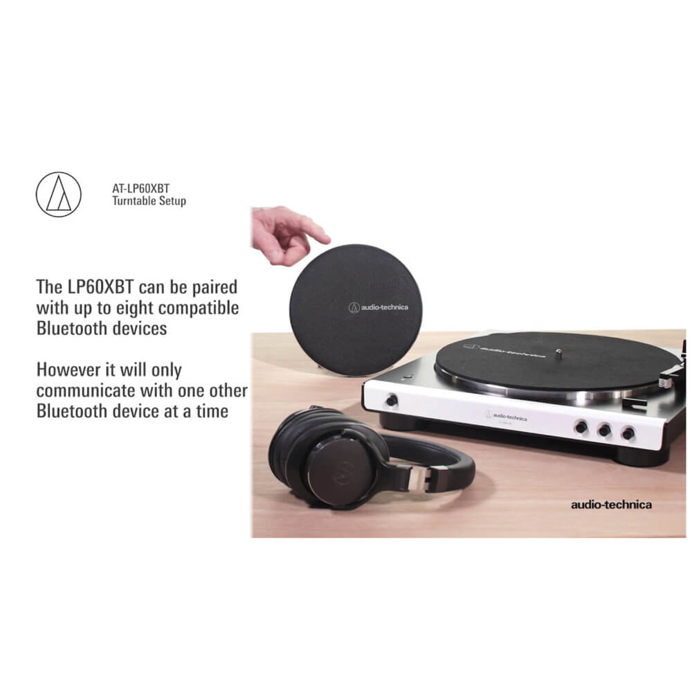 Audio-Technica - Audio-Technica Skivspelare med Bluetooth Svart