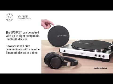 Audio-Technica - Audio-Technica Skivspelare med Bluetooth Svart/silver
