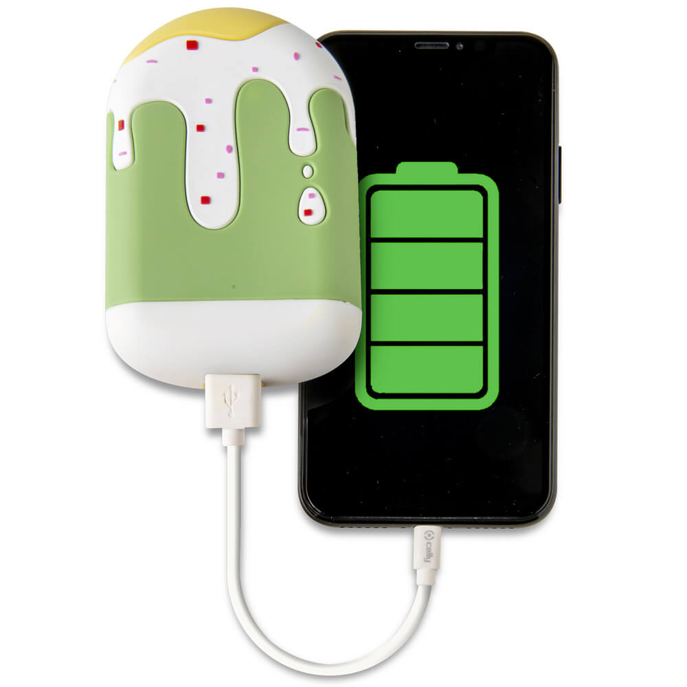 Celly Celly PowerBank Ice lolly-emoji 2600 mAh 
