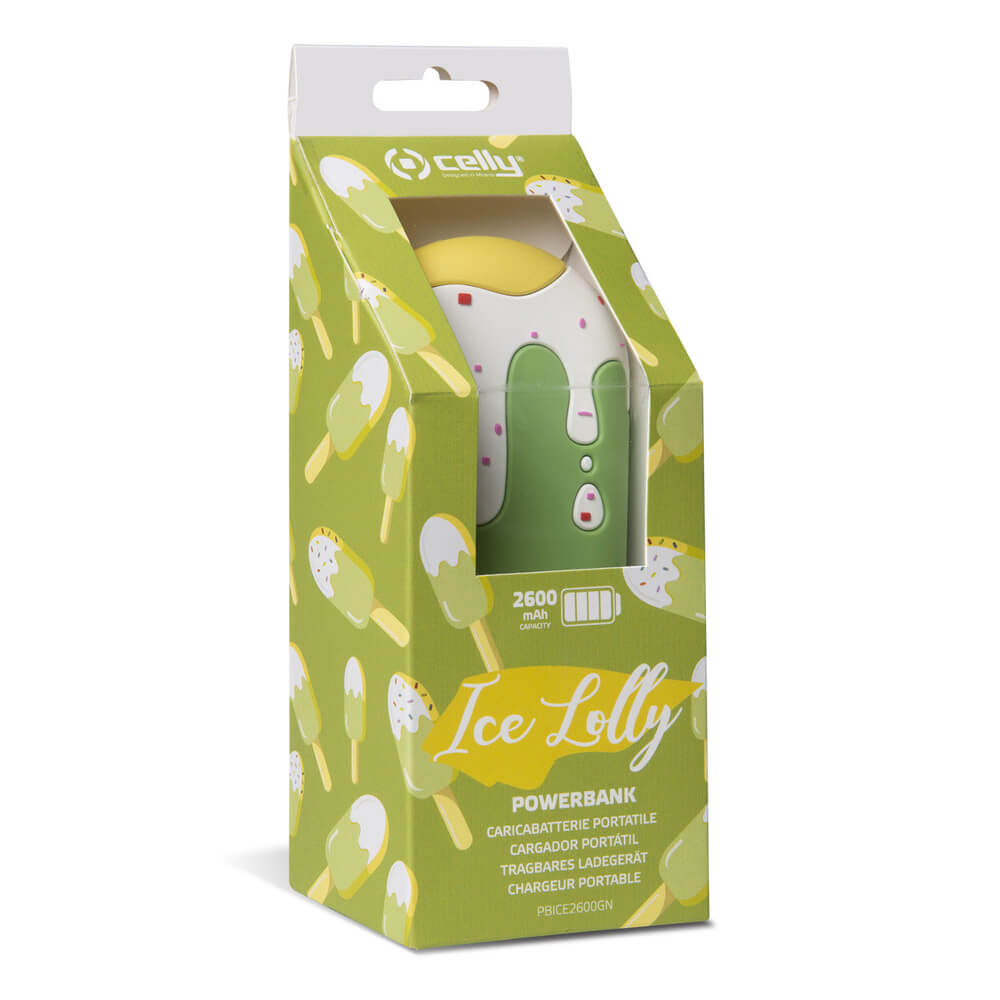 Celly
Celly PowerBank Ice lolly-emoji 2600 mAh