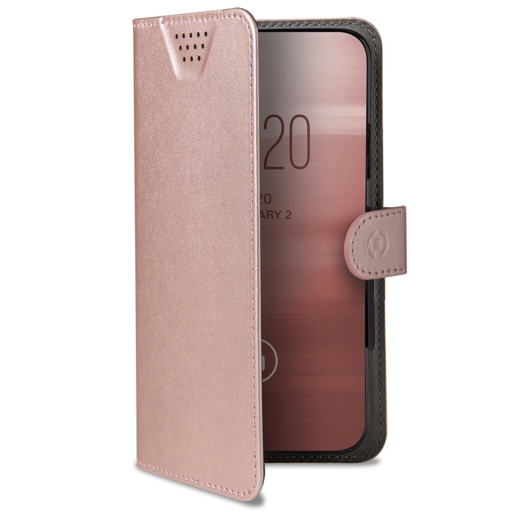 UTGÅTT
Celly Wallet Case Universal max 7x14 8cm Rosa