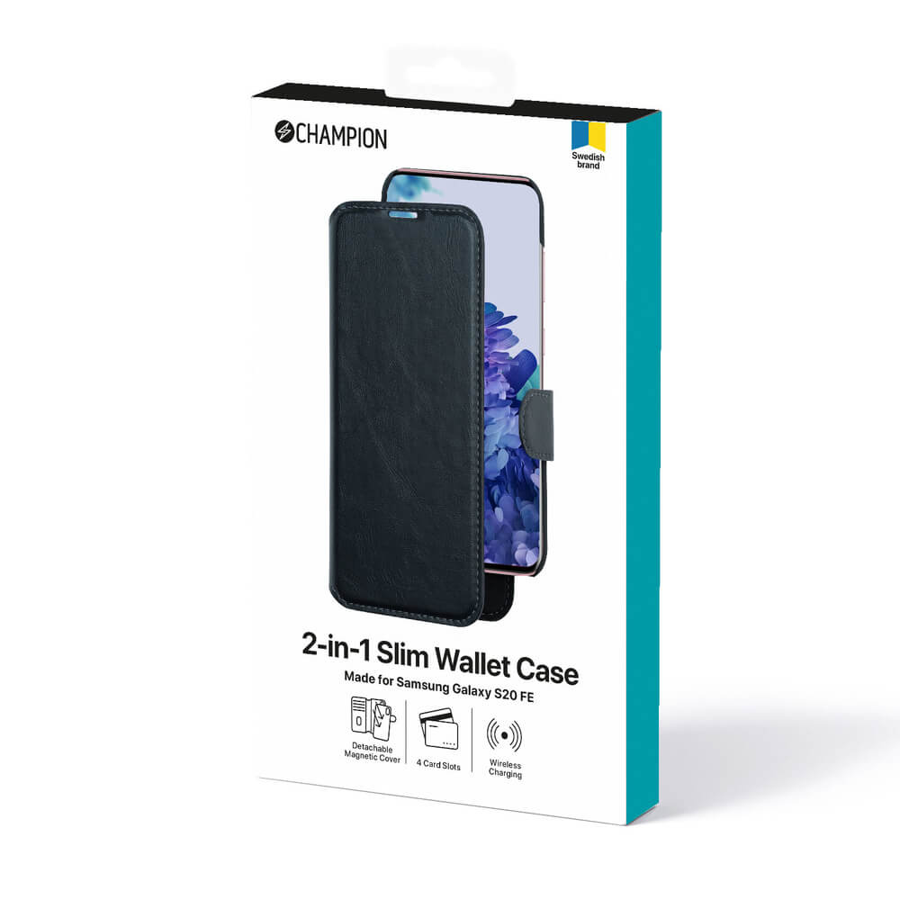 Champion - Champion 2-in-1 Slim Wallet Galaxy S20 FE