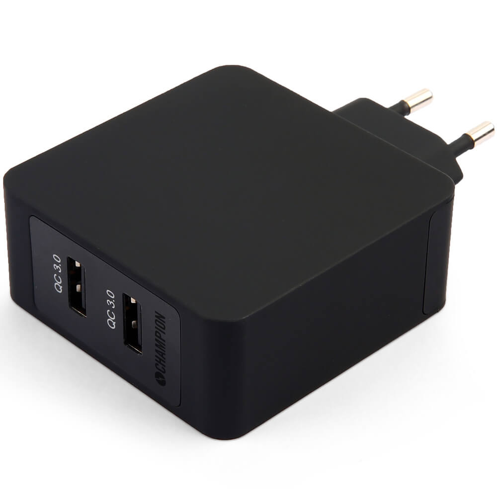 Champion
Champion FastCharge Dual QC3 USB 36W