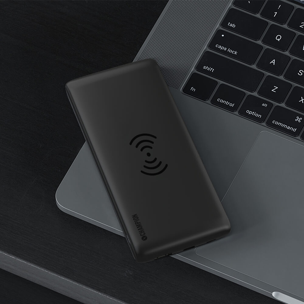 Champion - Champion PowerBank 10000 mAh 10W Wireless Charging