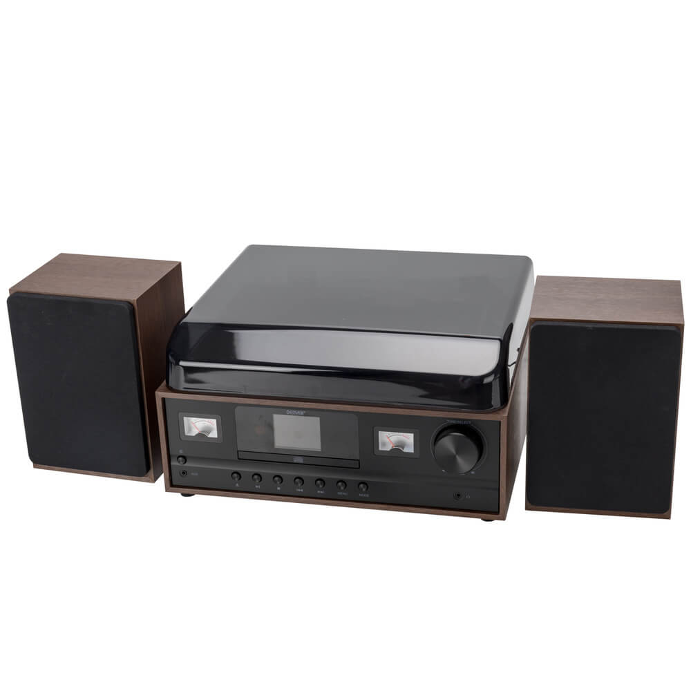 Denver - Denver Retro Music System TT/ BT/ DAB+/ FM/ CD 2x5W